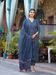 Jaipur Mughal Print Suit Set